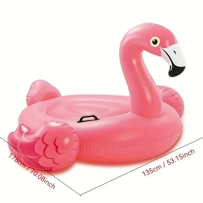 FlamiLuxe Giant Inflatable Flamingo Float Bed