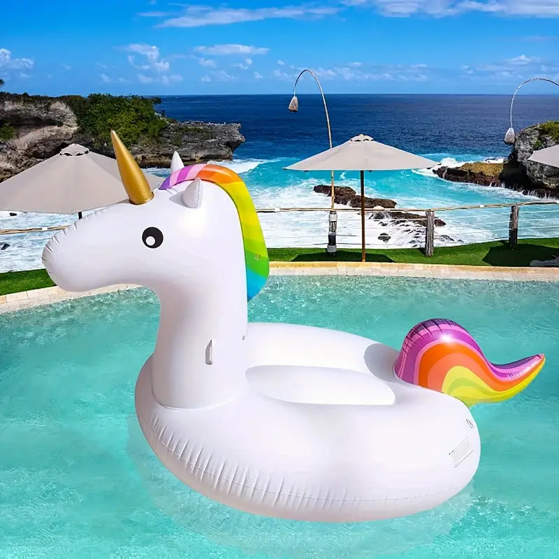 RainbowUnicorn Inflatable Pool Float