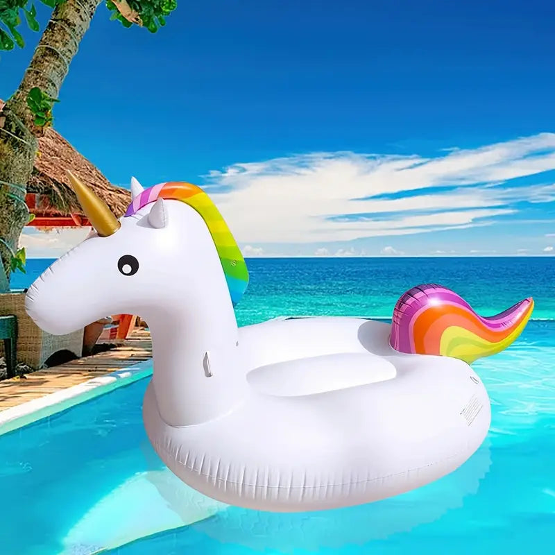 RainbowUnicorn Inflatable Pool Float
