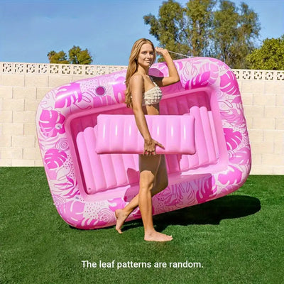 SunLuxe Inflatable Tanning Pool Lounger