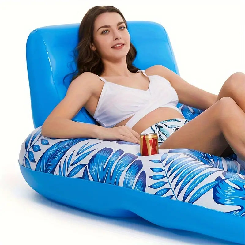 FloatEase Inflatable Pool Chair for Adults